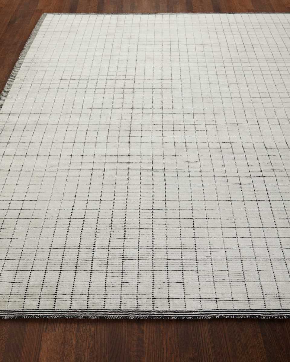 April Hand-Loomed Rug, 6' x 9'